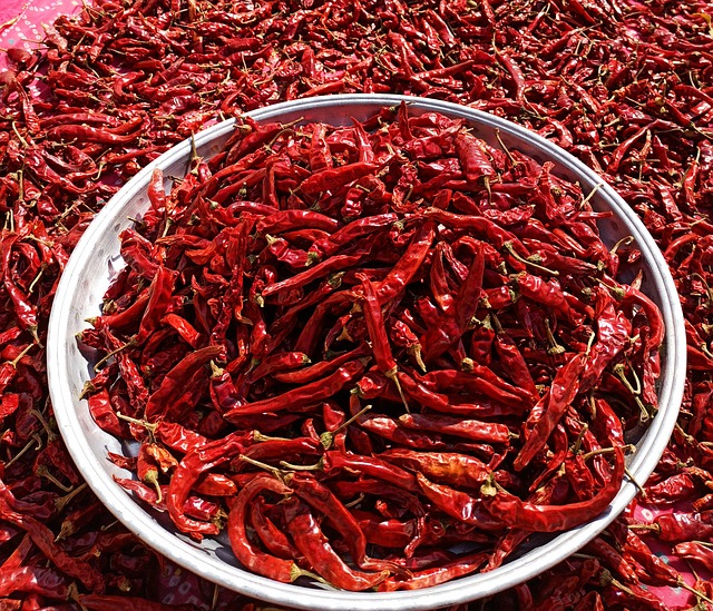 red dry chili